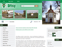 Tablet Screenshot of drisy.cz